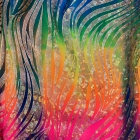 Lycra RAINBOW SPARKLES (holo)